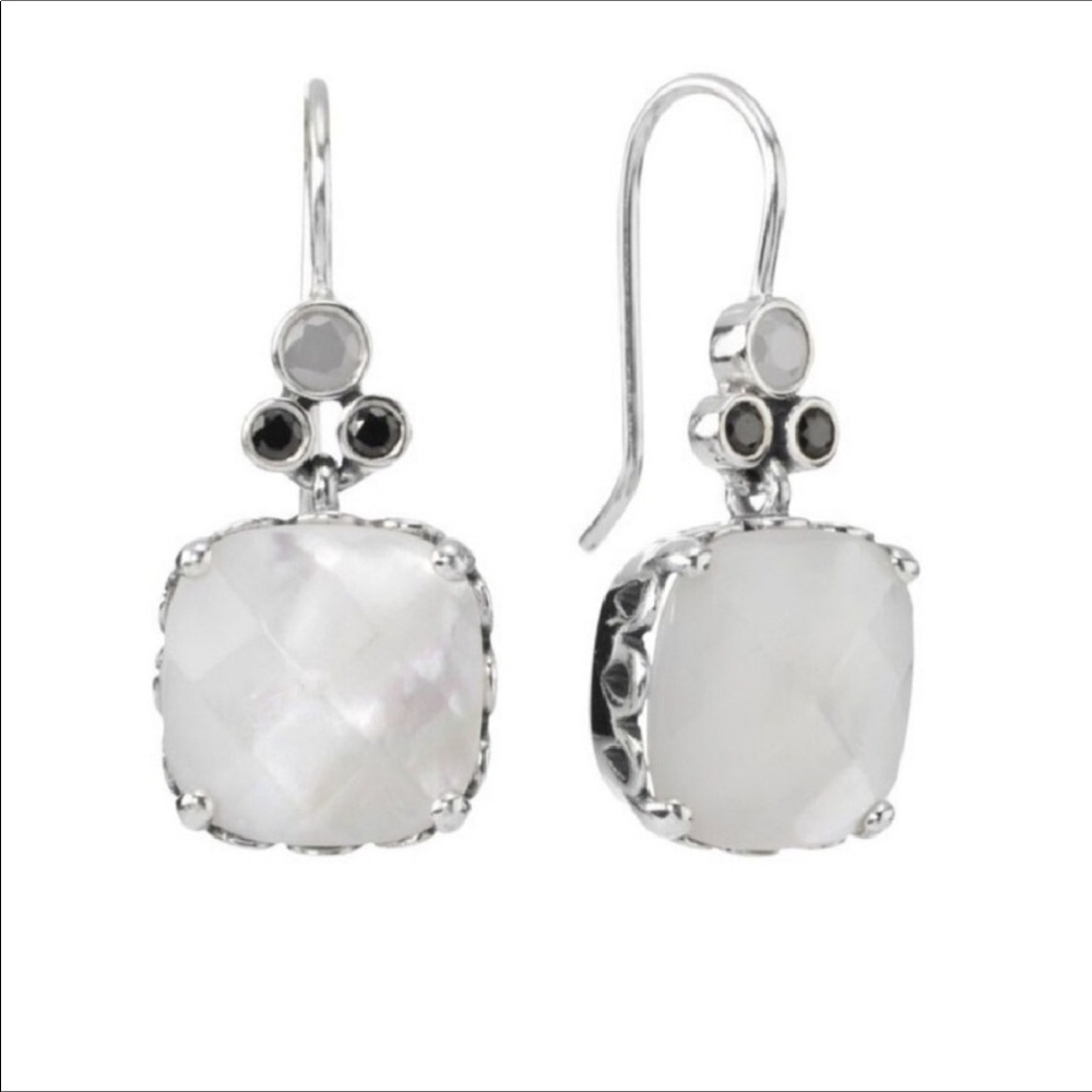 Pandora Sincerity Mother of Pearl Earrings